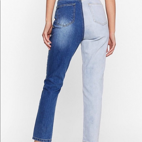 Two Tone Jeans - Picture 2 of 4